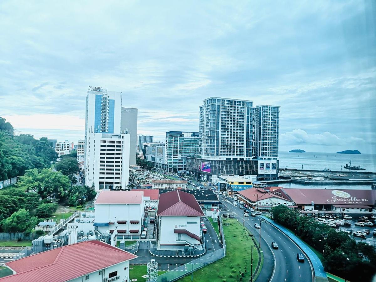 Jesselton Quay With City View Near Suria Sabah Mall & Jesselton Point Kota Kinabalu Eksteriør billede